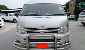 2013 – TOYOTA 2WD 2.5 MT COMMUTER SILVER – 4136 full
