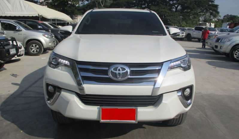 2015 – TOYOTA 4WD 2.8 AT FORTUNER WHITE – 6689 full