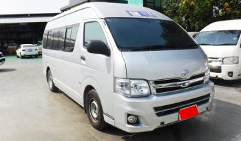 2012 – TOYOTA 2WD 2.5 MT COMMUTER SILVER – 4270 full