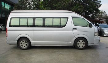 2012 – TOYOTA 2WD 2.5 MT COMMUTER SILVER – 4266 full
