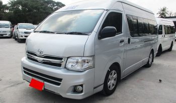 2012 – TOYOTA 2WD 2.5 MT COMMUTER SILVER –  4269 full