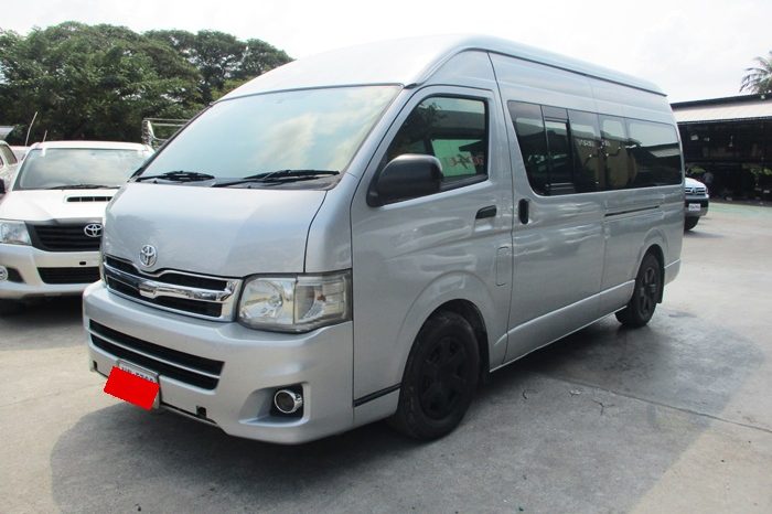 2012 – TOYOTA 2WD 2.5 MT COMMUTER SILVER –  5722 full
